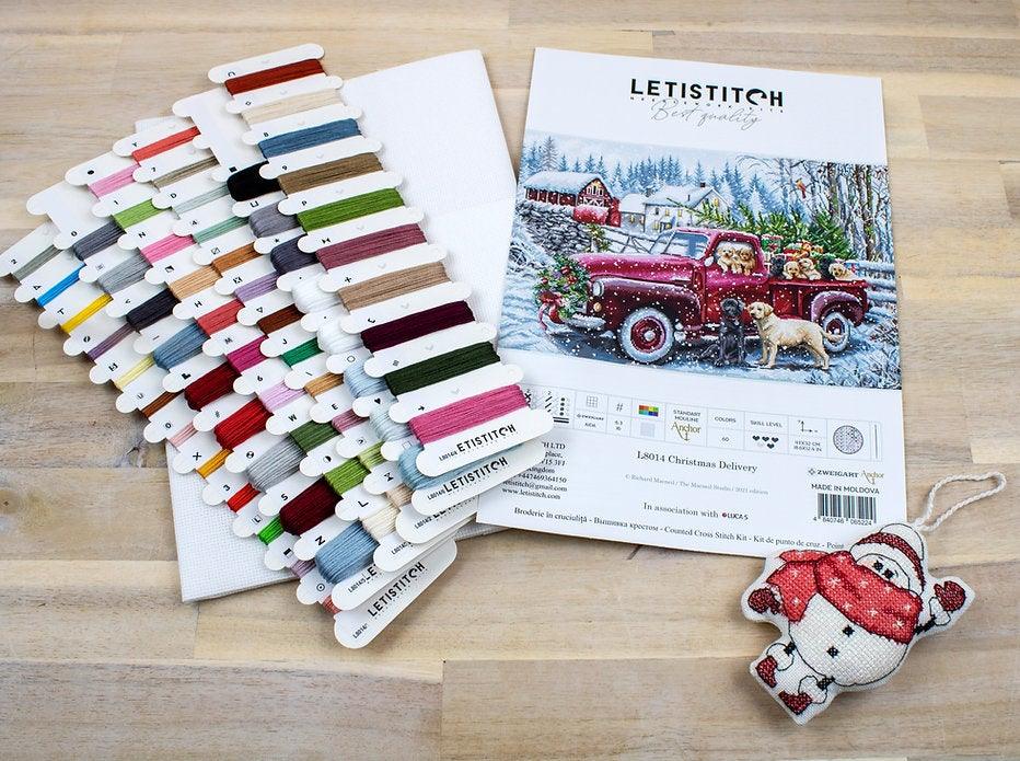 Counted Cross Stitch Kit Christmas delivery L8014