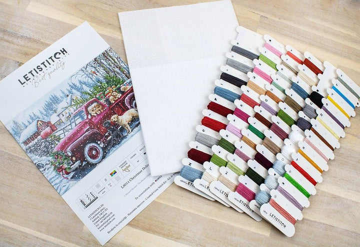 Counted Cross Stitch Kit Christmas delivery L8014