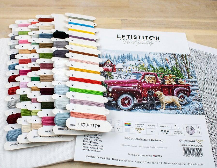 Counted Cross Stitch Kit Christmas delivery L8014