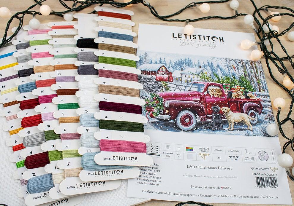Counted Cross Stitch Kit Christmas delivery L8014