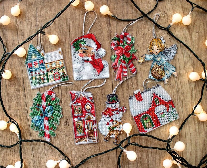 Counted Cross Stitch Kit Christmas Toys Kit 2 L8002