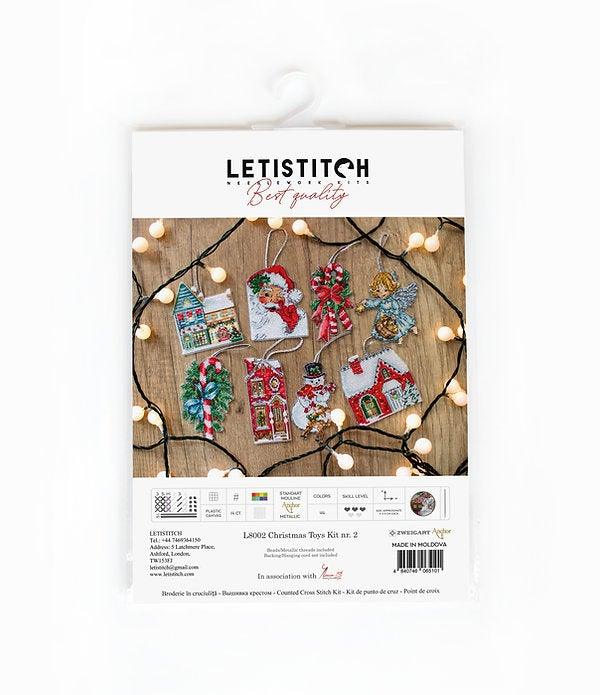 Counted Cross Stitch Kit Christmas Toys Kit 2 L8002