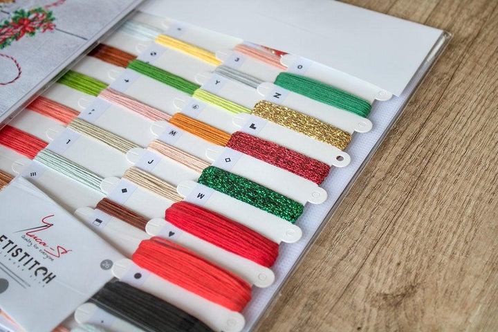 Counted Cross Stitch Kit Christmas toys kit nr.1 Leti966