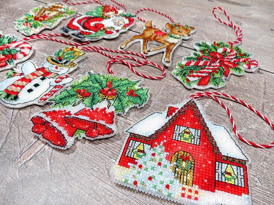 Counted Cross Stitch Kit Christmas toys kit nr.1 Leti966