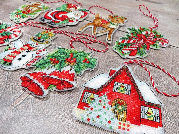 Counted Cross Stitch Kit Christmas toys kit nr.1 Leti966