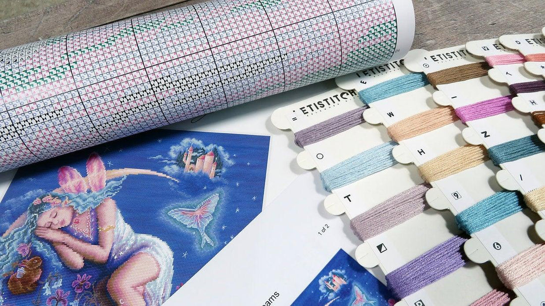 Counted Cross Stitch Kit Evening Dreams Leti995