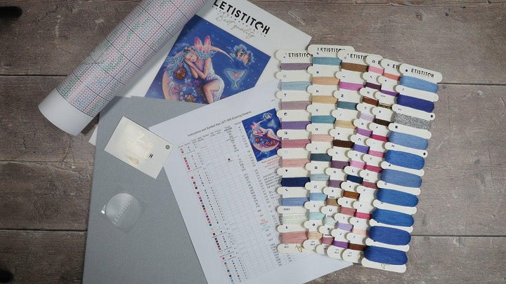 Counted Cross Stitch Kit Evening Dreams Leti995