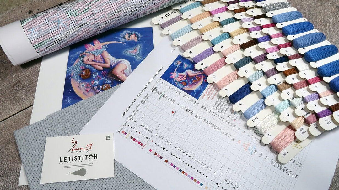 Counted Cross Stitch Kit Evening Dreams Leti995