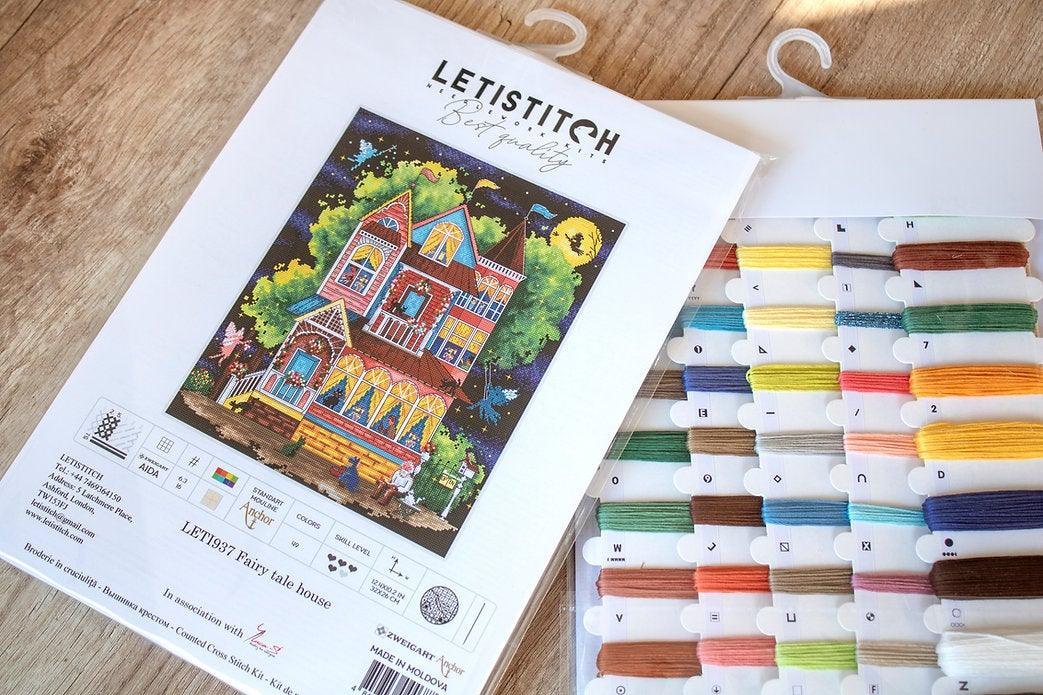 Counted Cross Stitch Kit Fairy tale house Leti937