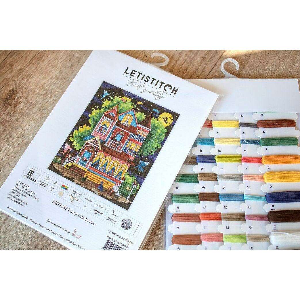 Counted Cross Stitch Kit Fairy tale house Leti937