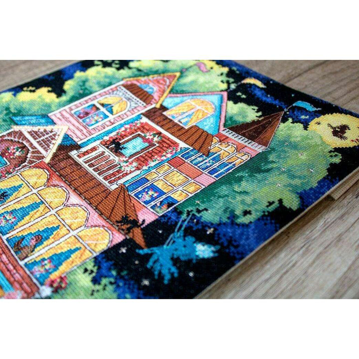 Counted Cross Stitch Kit Fairy tale house Leti937