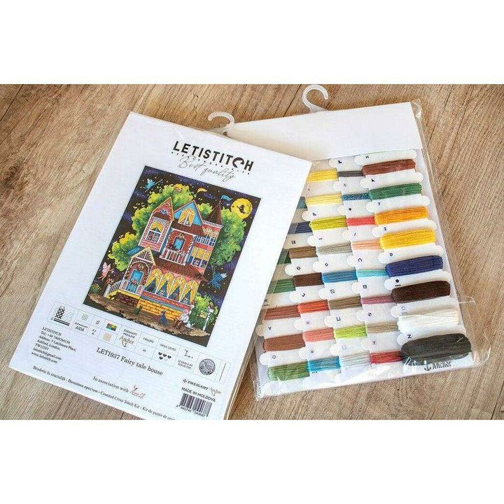 Counted Cross Stitch Kit Fairy tale house Leti937
