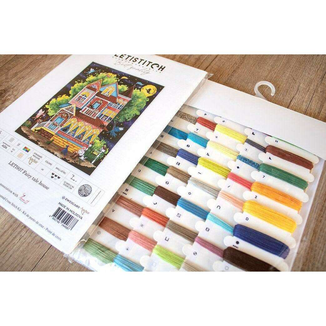 Counted Cross Stitch Kit Fairy tale house Leti937