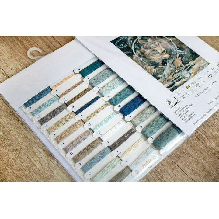Counted Cross Stitch Kit In spirit I am free Leti955