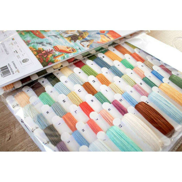 Counted Cross Stitch Kit Island Life Leti925