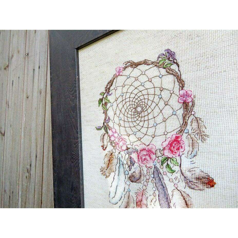 Counted Cross Stitch Kit Live your dreams Leti957