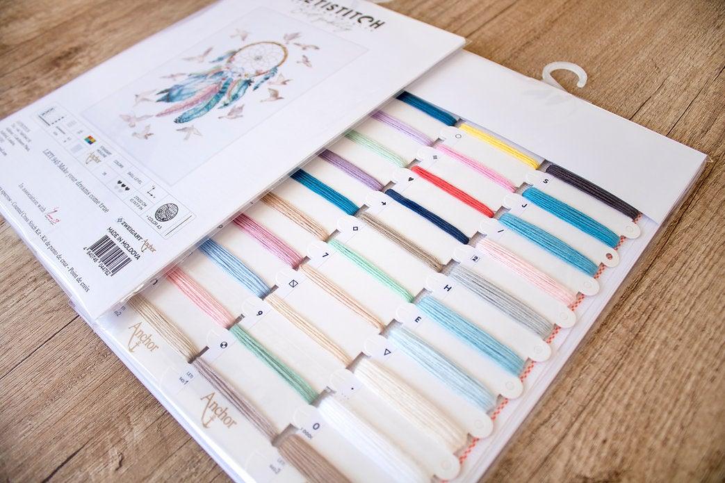 Counted Cross Stitch Kit Make your dreams come true Leti945