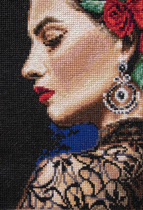 Counted Cross Stitch Kit Muse L8029