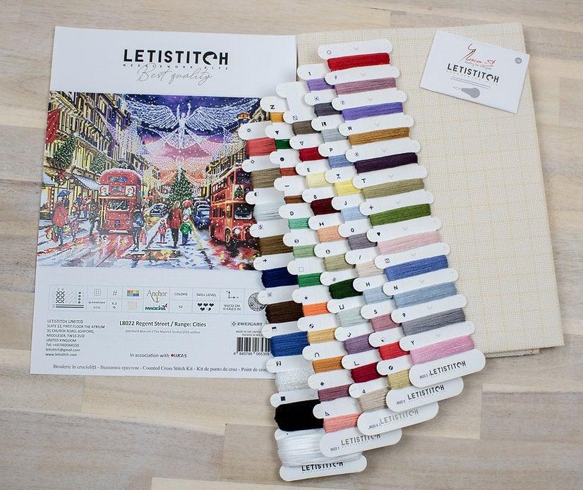 Counted Cross Stitch Kit Regent Street/Range: Cities L8022