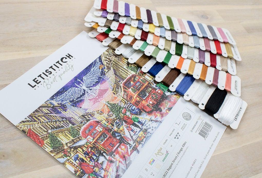 Counted Cross Stitch Kit Regent Street/Range: Cities L8022