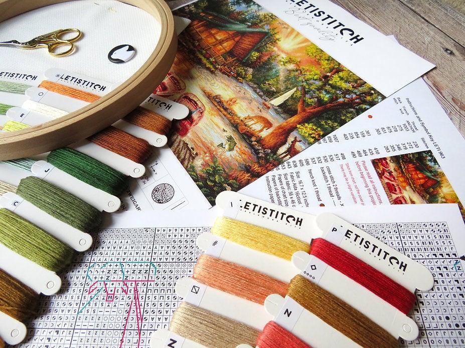 Counted Cross Stitch Kit Seize the Day Leti963