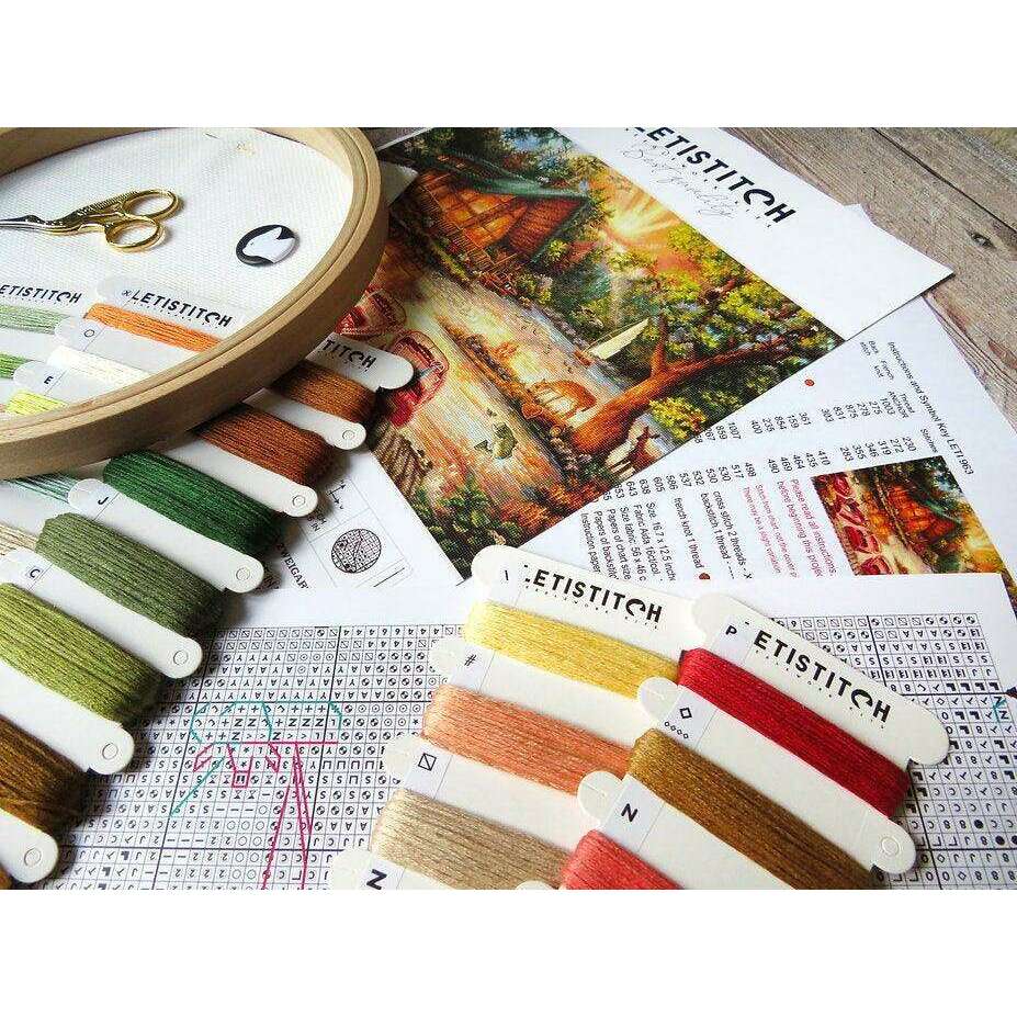 Counted Cross Stitch Kit Seize the Day Leti963