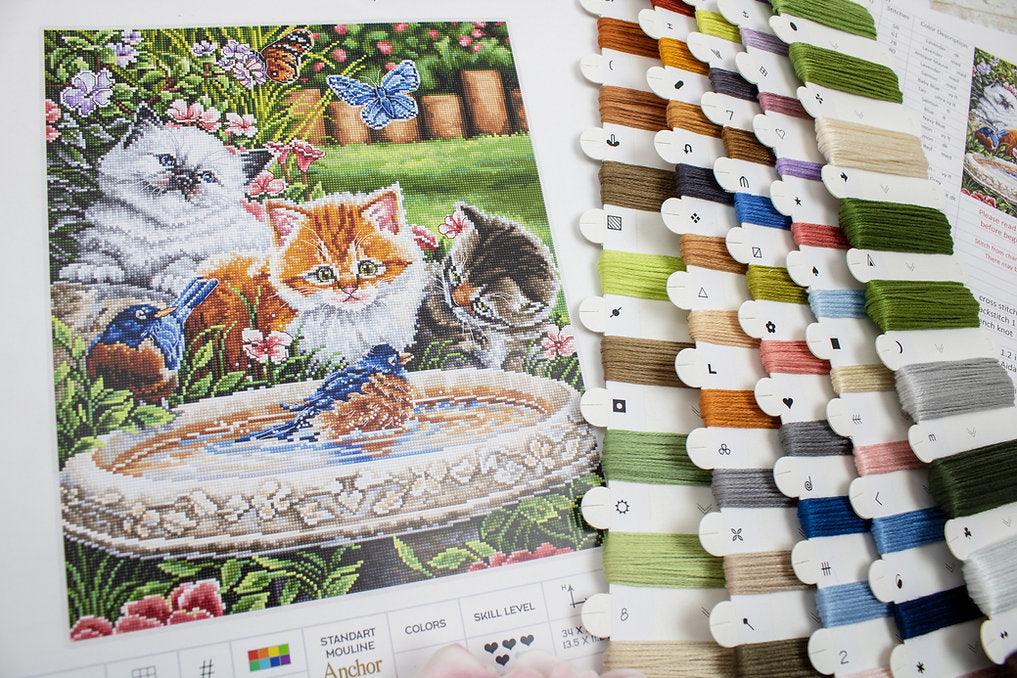 Counted Cross Stitch Kit Splashing up some fun L8028