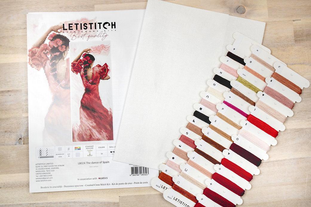 Counted Cross Stitch Kit The Dance of Spain L8024