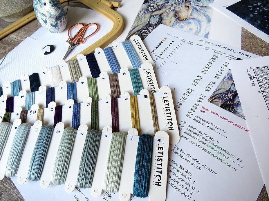 Counted Cross Stitch Kit Together We Are Magic Leti950