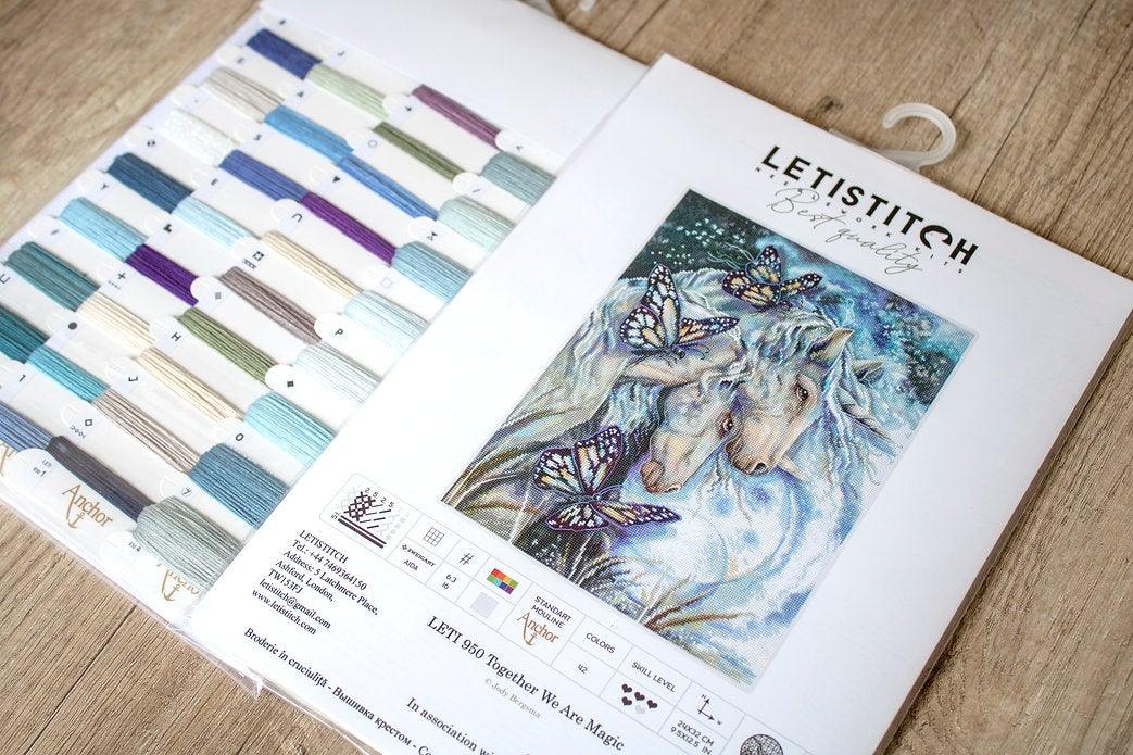 Counted Cross Stitch Kit Together We Are Magic Leti950