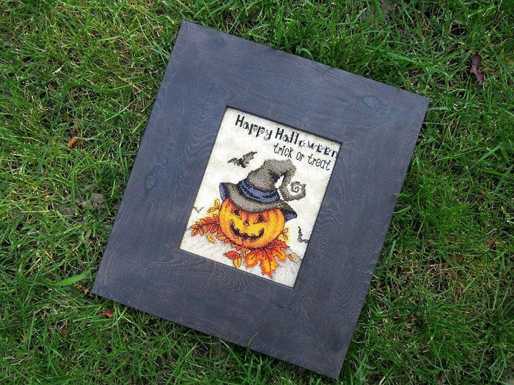 Counted Cross Stitch Kit Trick or treat Leti956