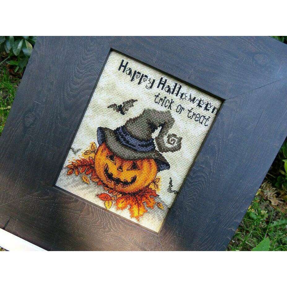 Counted Cross Stitch Kit Trick or treat Leti956