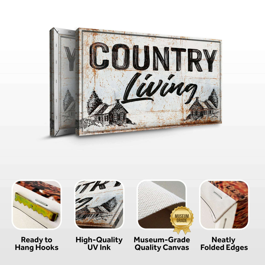 Country Living Sign