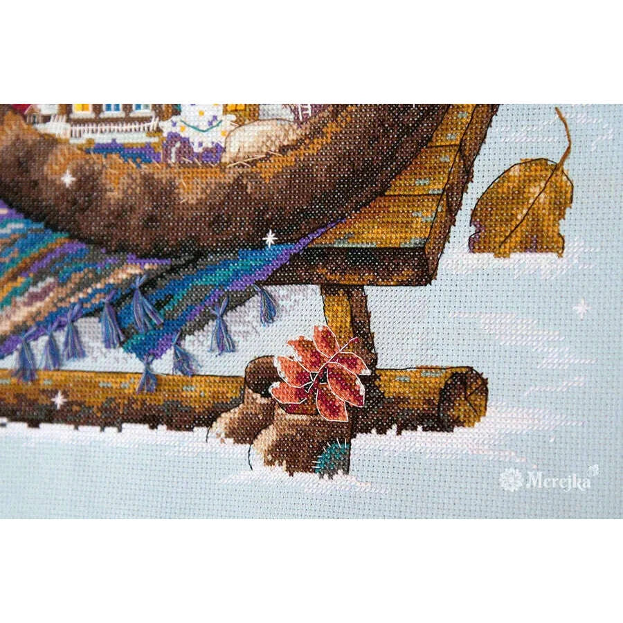 Cozy Winter K-107 Counted Cross-Stitch Kit