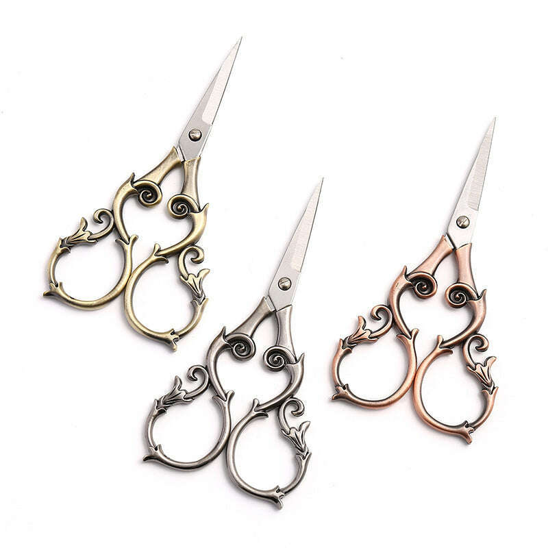 Craft Scissors for Felting & Embroidery Wizardi F07-M13-7-silver