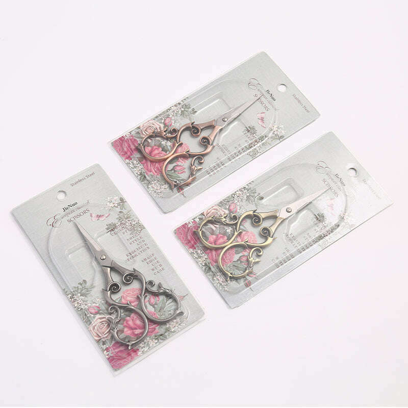 Craft Scissors for Felting & Embroidery Wizardi F07-M13-7-silver