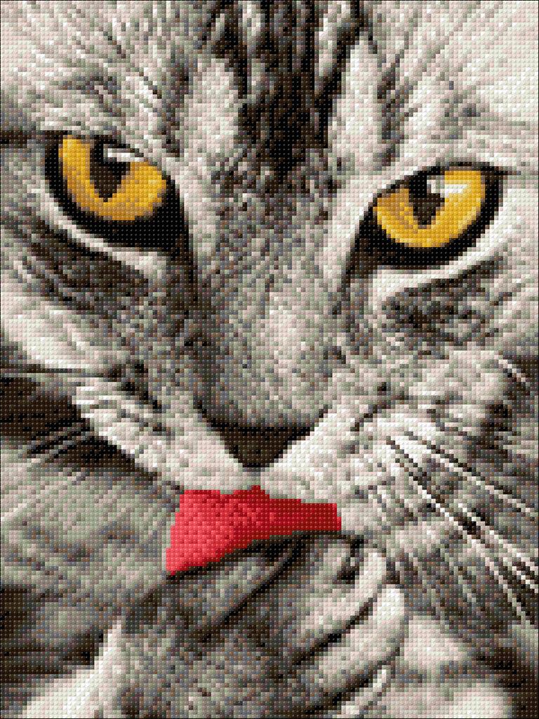 Crafting Spark Diamond Painting Kit Kitten CS2533 7.87 x 11.81 inches