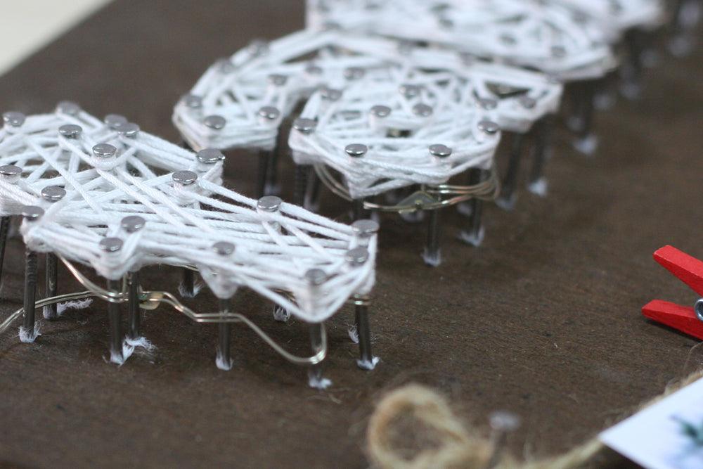 Creative Kit/String Art Happy family ABC-016