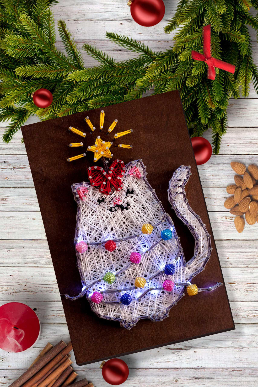 Creative Kit/String Art Nice kitty ABC-022