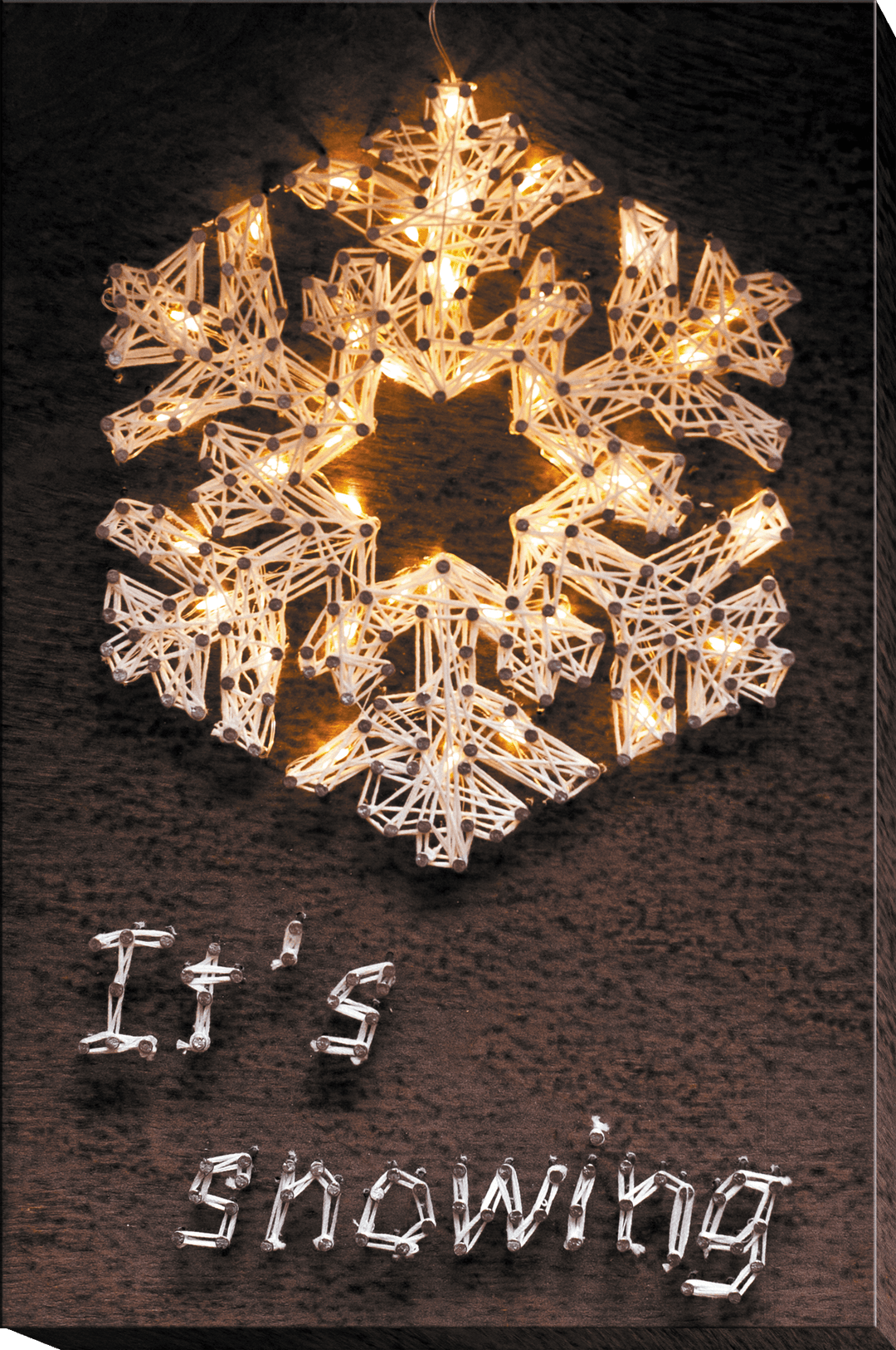 Creative Kit/String Art Snowflake ABC-015