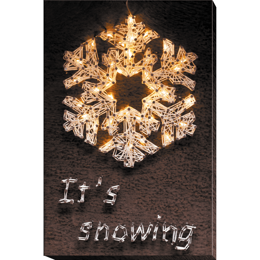 Creative Kit/String Art Snowflake ABC-015