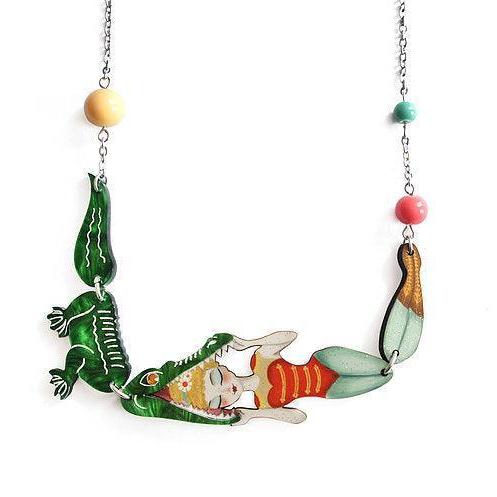 Crocodile Tamer Necklace by Laliblue - Quirks!