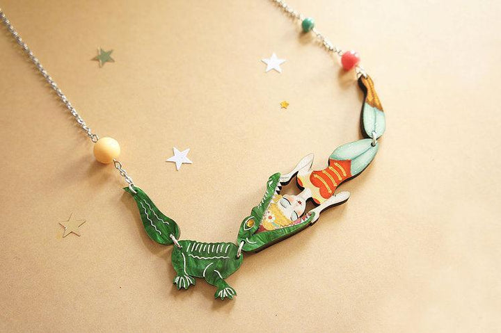 Crocodile Tamer Necklace by Laliblue - Quirks!