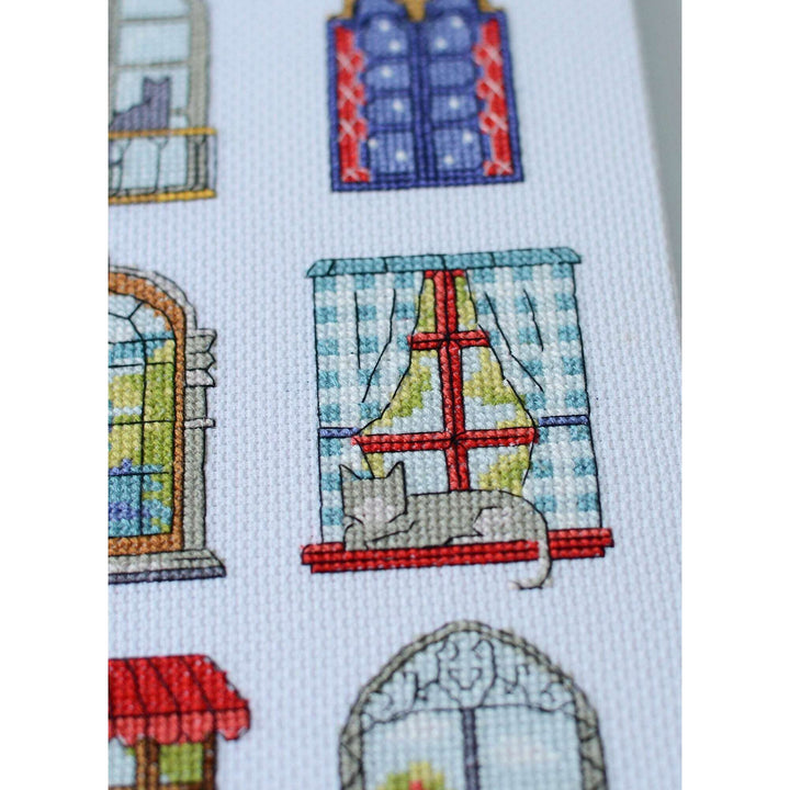 Cross-stitch kit - 9 little cozy tales AH-284