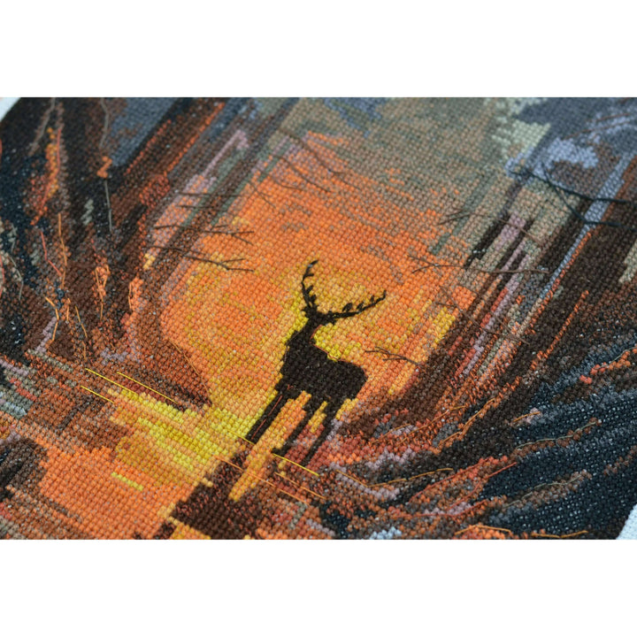 Cross-stitch kit - Forest guard AH-209
