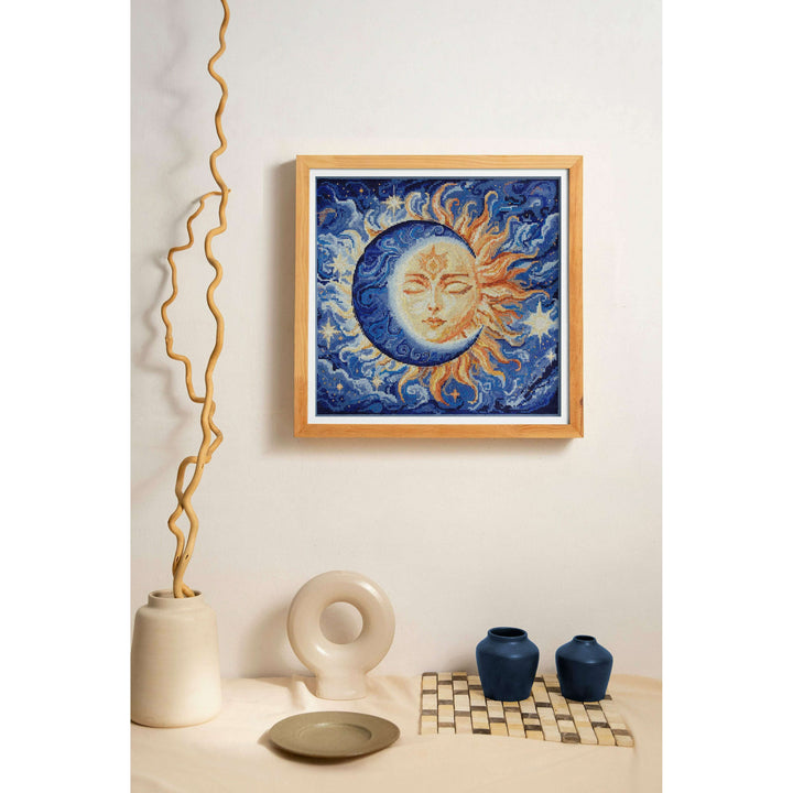 Cross-stitch kit - Heavenly Couple AH-265