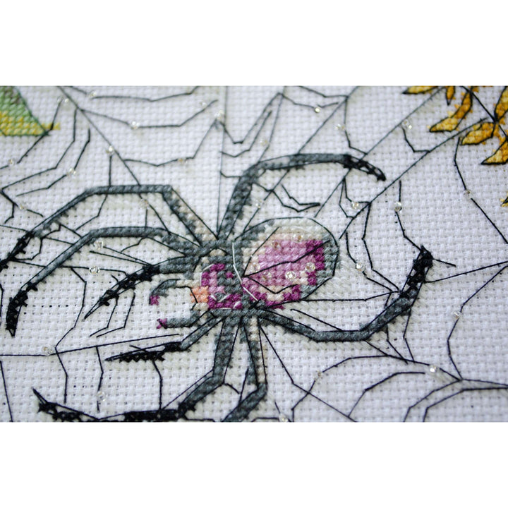 Cross-stitch kit - Lace of the Invisible World AH-266