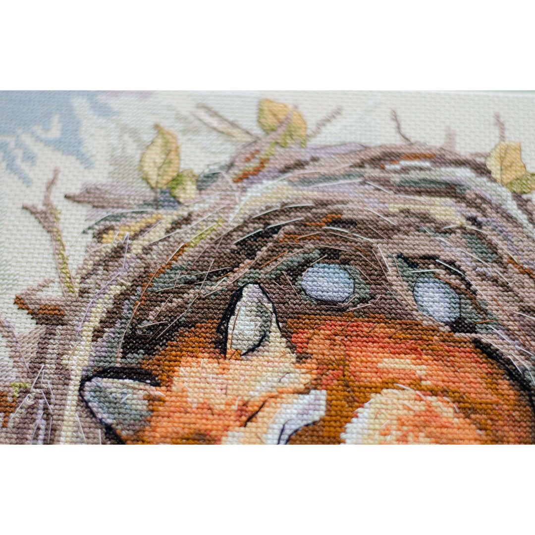 Cross-stitch kit - Protector of a foreign home AH-264