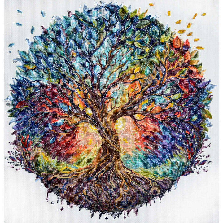 Cross-stitch kit - The Center of the Universe