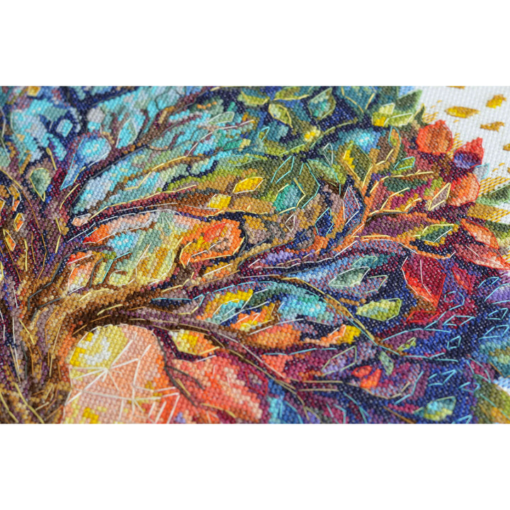 Cross-stitch kit - The Center of the Universe